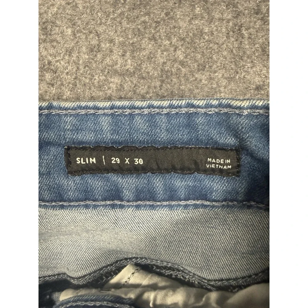 PacSun 29x30 Slim Fit Active Stretch Blue Jeans‎ Flex Denim Light Wash Modern